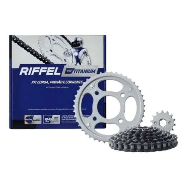 Kit Relação Tração Honda Pop 110i 2020 2021 Original Riffel