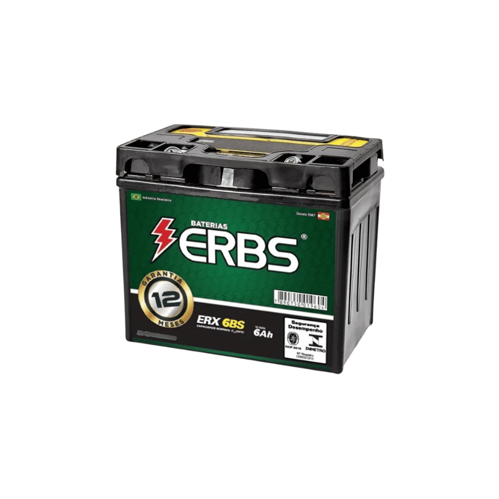 Bateria 6ah Erbs Erx6bs Honda Bros 125 150 160