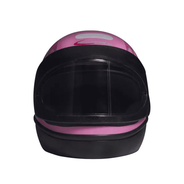 Capacete San Marino Femme Moto Integral Fechado Motoboy Flor Cor Rosa Tamanho do capacete 58