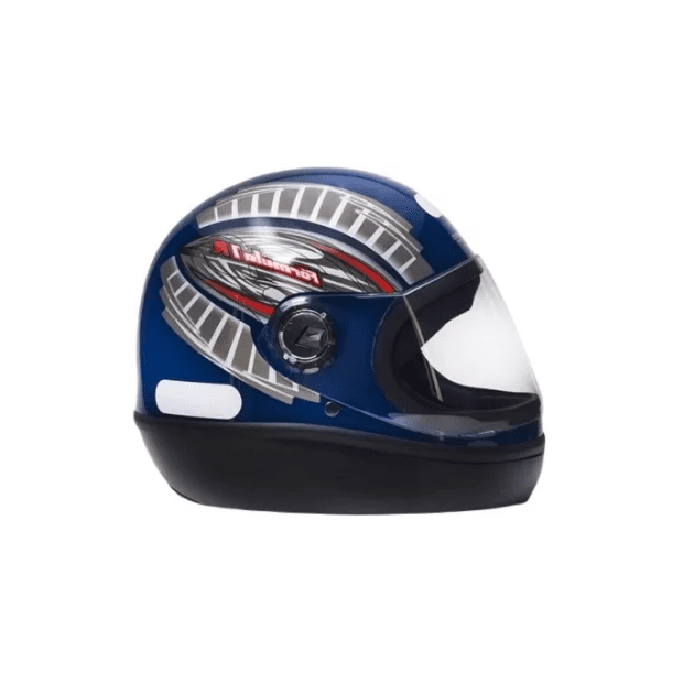 Capacete Moto Fechado Taurus Formula 1 Grafic Preto Brilho