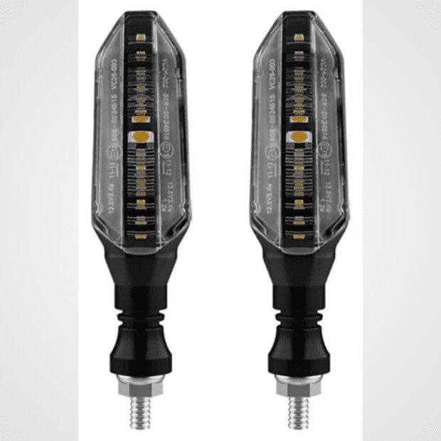 Pisca Led Seta Sequencial Twister Moto Universal Todas Par