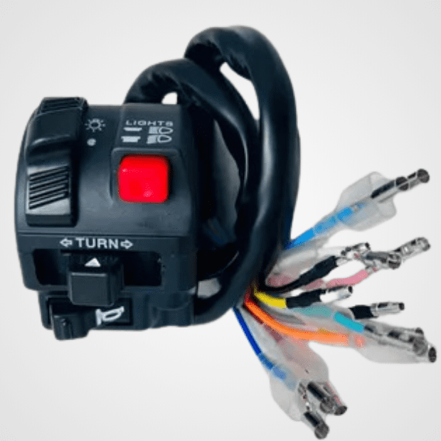 Punho De Luz Cg 125 Titan Cargo 95 A 99 Seta Pisca 10 Fios