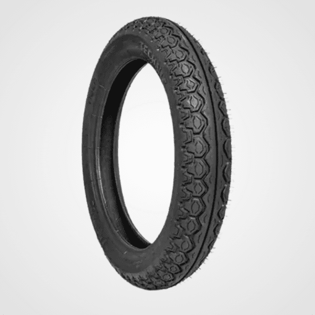 Pneu Traseiro Technic Tiger 80/100-14 Moto P/ Uso C/ Camara