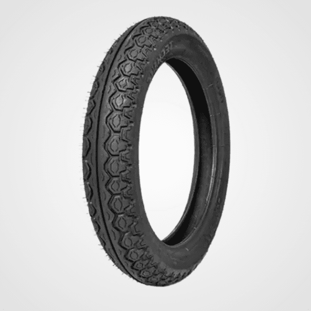 Pneu Traseiro Technic Tiger 80/100-14 Moto P/ Uso C/ Camara