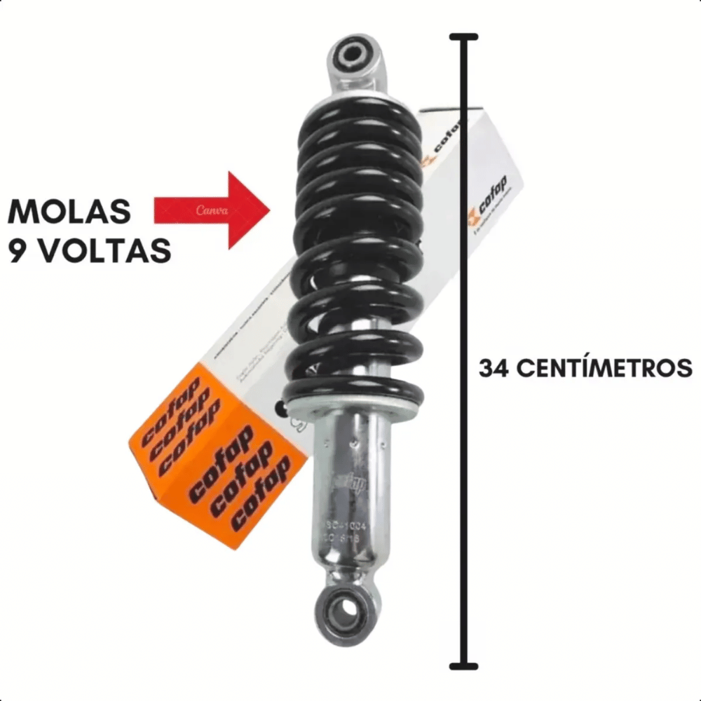 Amortecedor Central Bros 125 150 160 Xre 190 Cofap Original