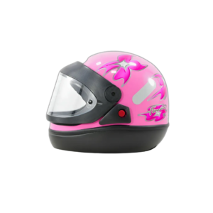 Capacete San Marino Femme Moto Integral Fechado Motoboy Flor Cor Rosa Tamanho do capacete 58