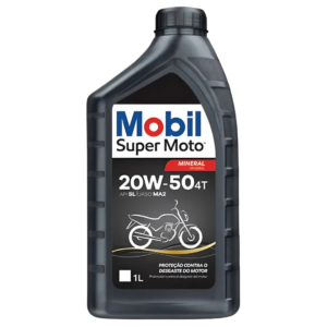 Oleo de Moto Mobil Super Moto 20w50 Mineral 4t 1lt