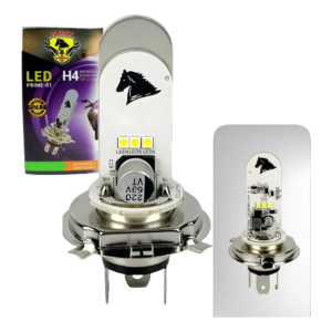 Lâmpada LED H4 Cavalinho Stallion Honda CG Titan 150 2004 até 2013 Farol Bi-xenon 6000K
