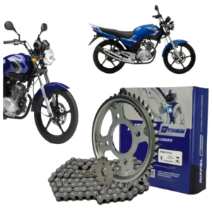Kit Tração Factor Ybr 125 2013 2014 2015 2016