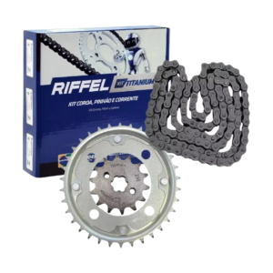 Kit Relação Tração Honda Pop 110i 2020 2021 Original Riffel