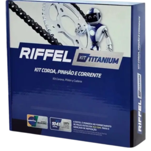 Kit Relaçao Riffel Cbx 250 Twister 01 Até 08 Titanium
