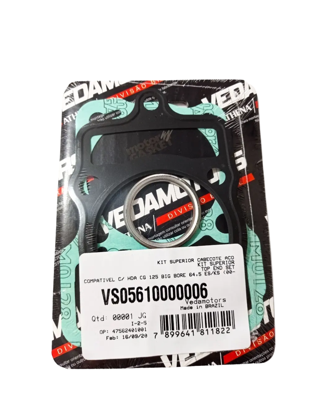 Kit Juntas Superior Cg 125 92-08