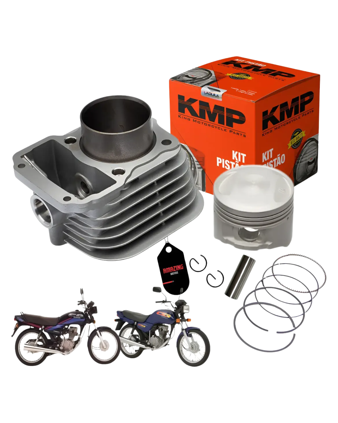 Kit Cilindro CG 125 92 - 94 Smart Fox