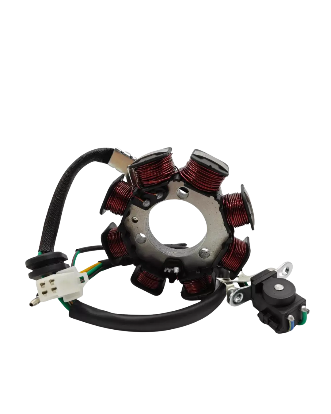 ESTATOR MAGNETO MAGNETRON HONDA CG 125 TITAN KS 1999-2001 / XLR 125 2000 - Imagem 2
