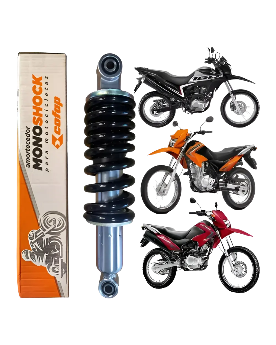 Amortecedor Central Bros 125 150 160 Xre 190 Cofap Original