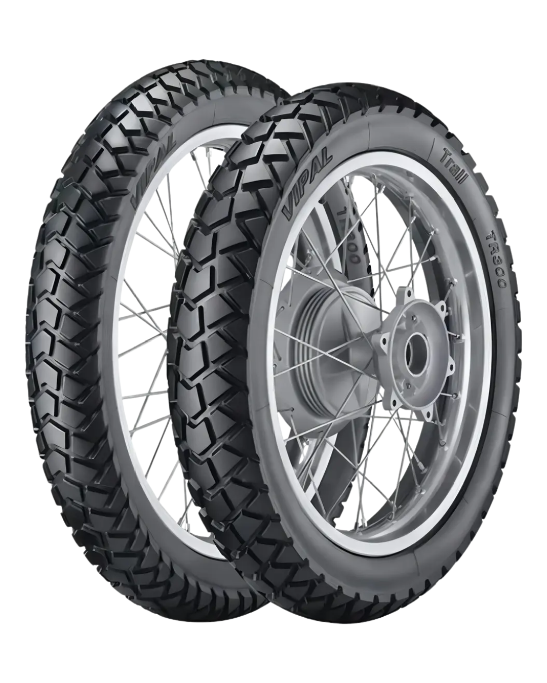 Par de Pneus Vipal TR300 Pop 110 Biz 125 60/100-17 + 80/100-14