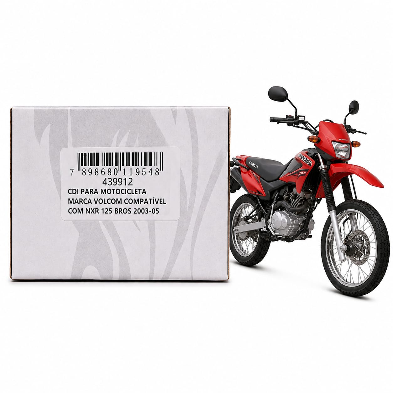 CDI compativel com nxr 125 bros 2003/ 2005